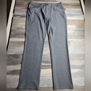 Travis Mathew Open To Close Pants 34x31.5 Dark Gray 1MT435